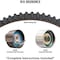 Dayco 97-02 Chry-Dodge-Jeep-Plymouth 2.4L Timing Belt Kit, 95265K3 95265K3 - alternate 2
